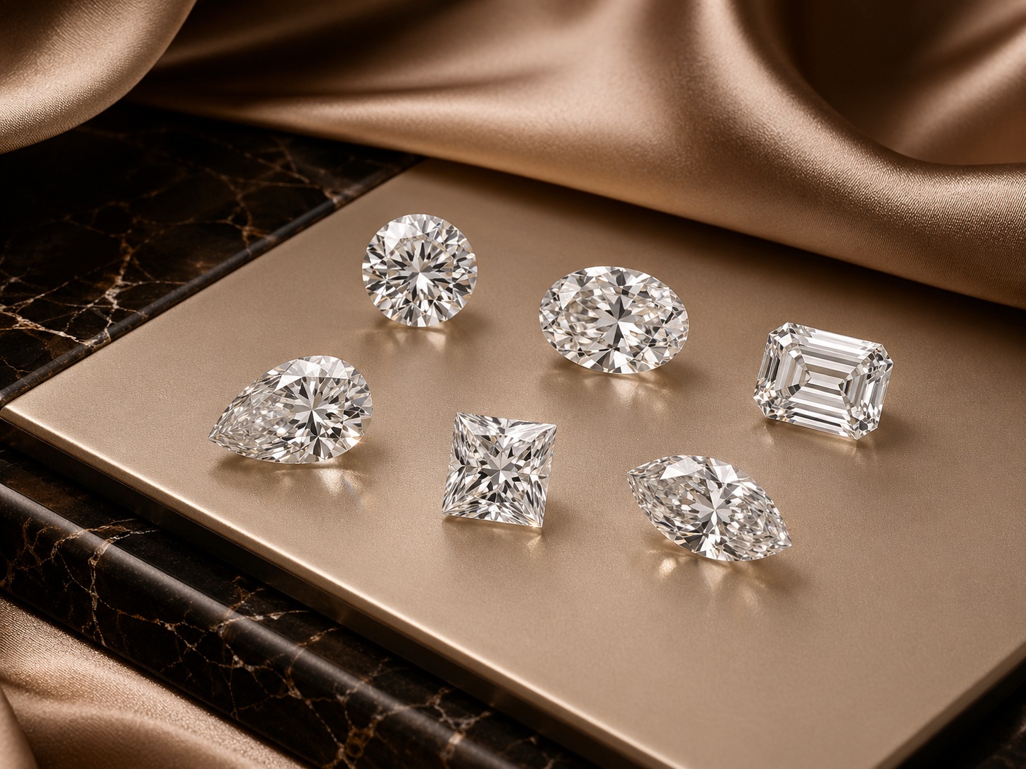 Luxury diamonds and gemstones