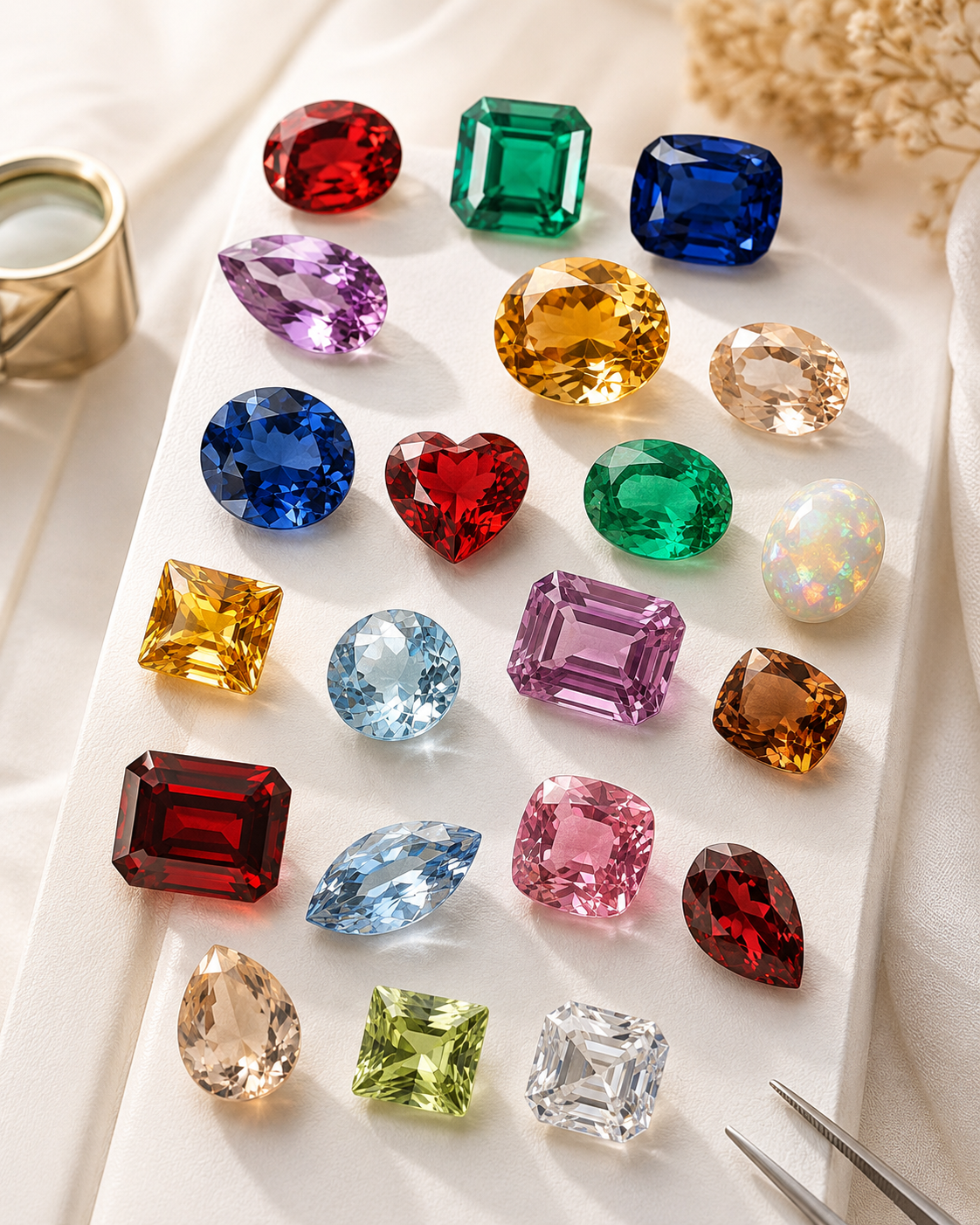 Loose gemstones