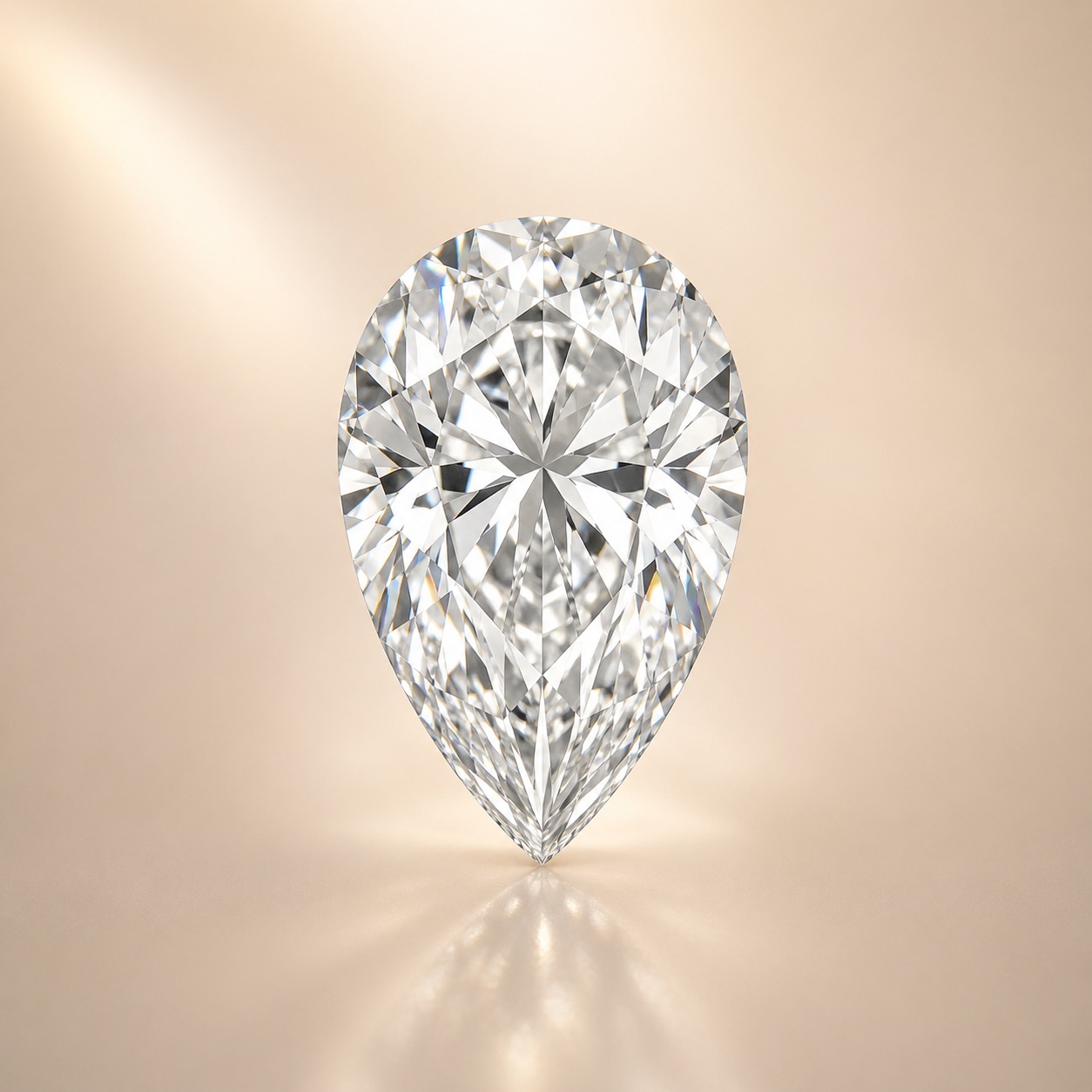 Pear diamond