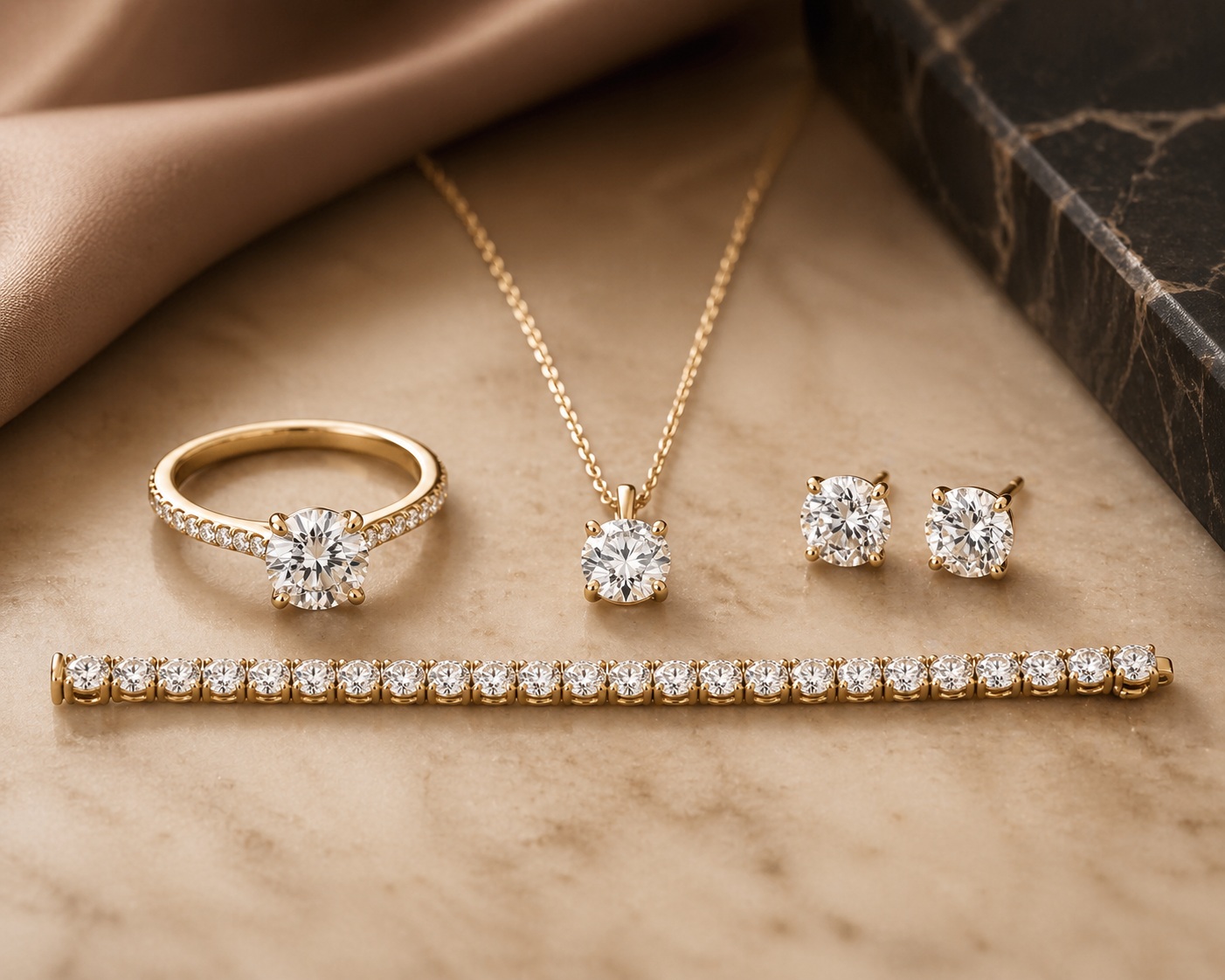 Luxury diamond jewelry