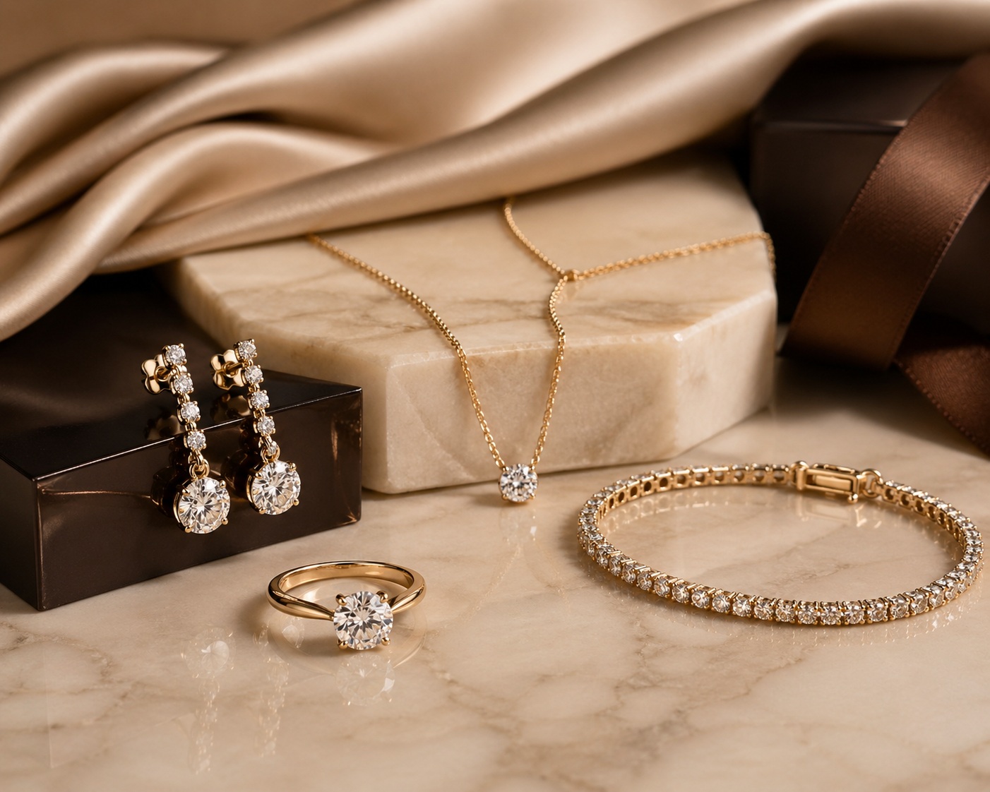 Luxury diamond jewelry