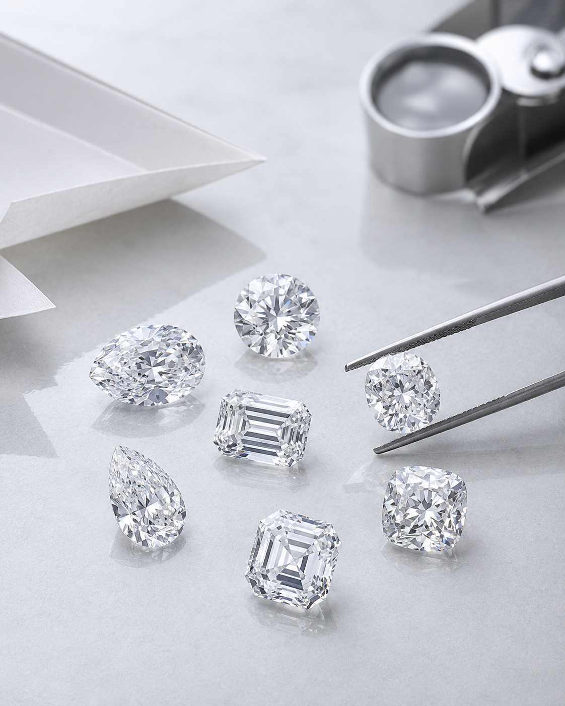 Lab diamond inspection