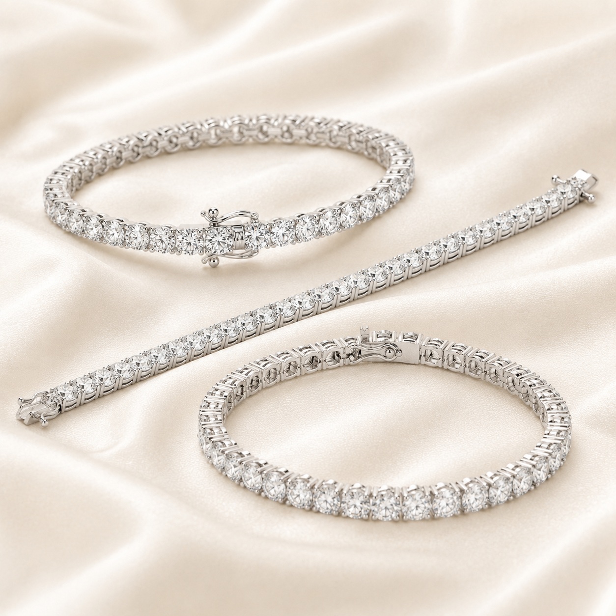 Diamond bracelets