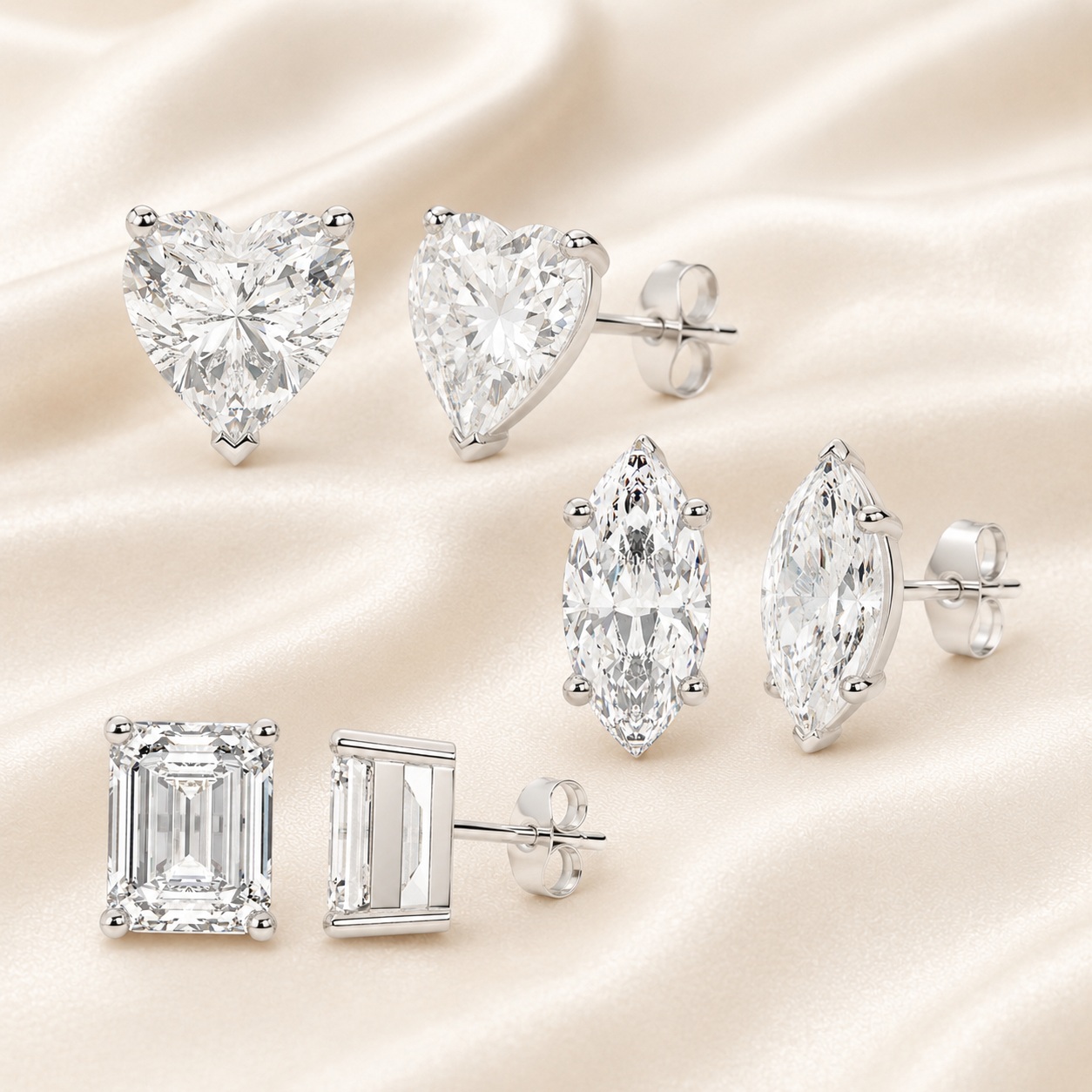 Diamond earrings